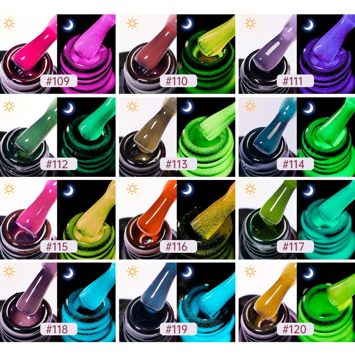 RISYAL 15ml Gel Nail Polish Set ( 12 Color /Luminous series) - 我的商店