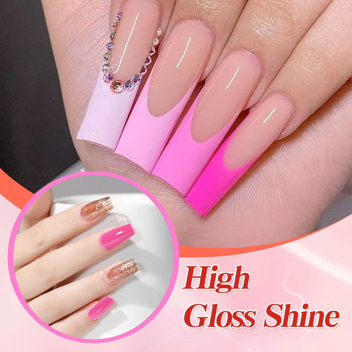 RISYAL 15ml Gel Nail Polish Set ( 12 Color /Pink+Red Series) - 我的商店