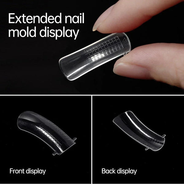 RISYAL Poly gel extended nail mold (boxed/100pcs- RL2234) - 我的商店