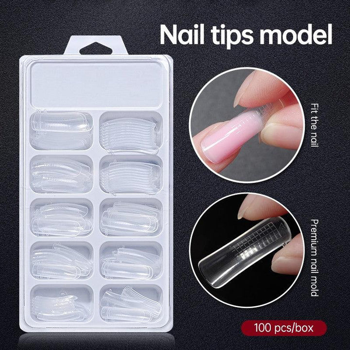 RISYAL Poly gel extended nail mold (boxed/100pcs- RL2234) - 我的商店