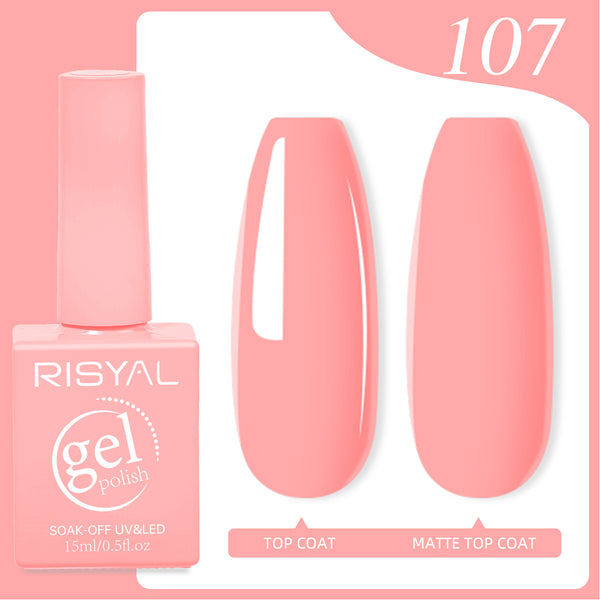 Risyal Nadeshiko pink Gel Nail Polish 15ML Nail Art Salon DIY Design at Home