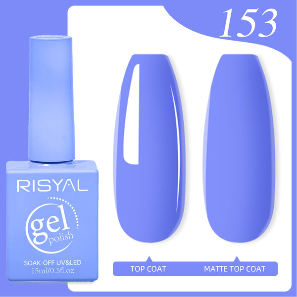 Risyal CornflowerBlue Gel Nail Polish 15ML Nail Art