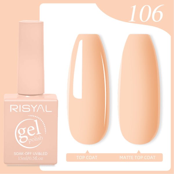 Risyal Desert Gel Nail Polish 15ML Nail Art Manicure Salon DIY Design at Home