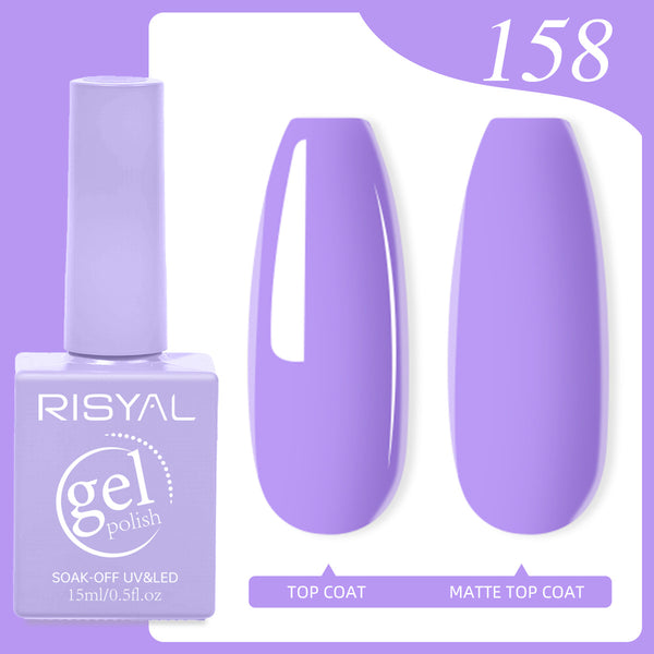 Risyal Good Tax Gel Nail Polish 15ML Nail Art Manict Salon DIY Design at Home
