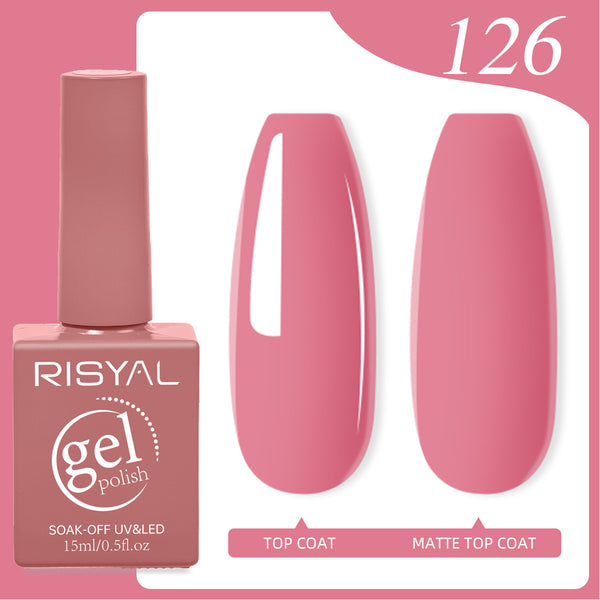Risyal Wafermelon Gel Nail Polish 15ML Nail Art Mani Salon DIY Design at Home